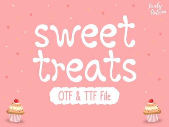 A Closer Look at the Sweet Treats Hand-Drawn Typeface