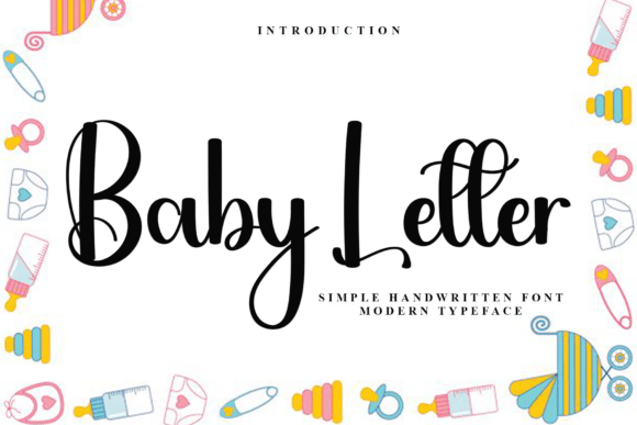 Baby Letter: A Handcrafted Font for Web Design