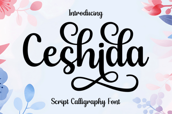 Ceshida: A Bold Script Font for Romantic Digital Branding