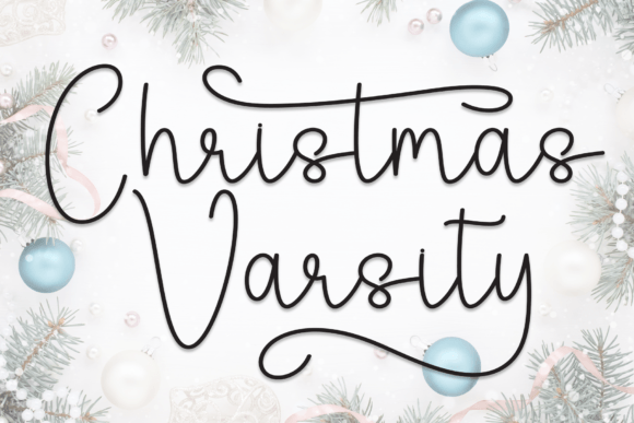 Christmas Varsity: A Font That Brings Warmth to Your Brand