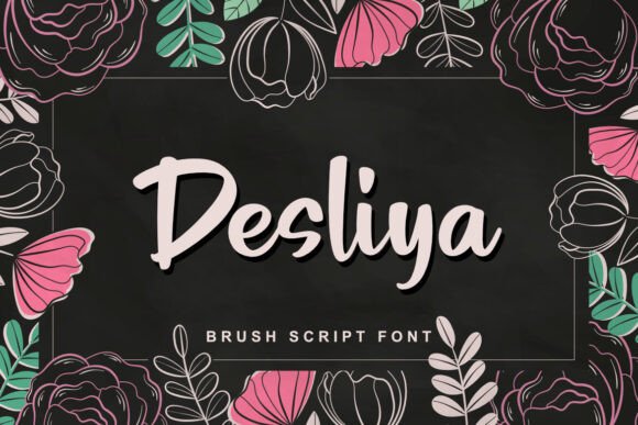 Desliya Brush Script Font for Expressive Web Design Projects