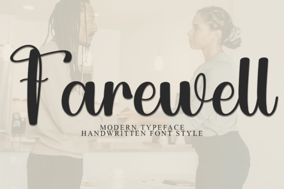 Farewell: A Script Typeface for Refined Branding Projects