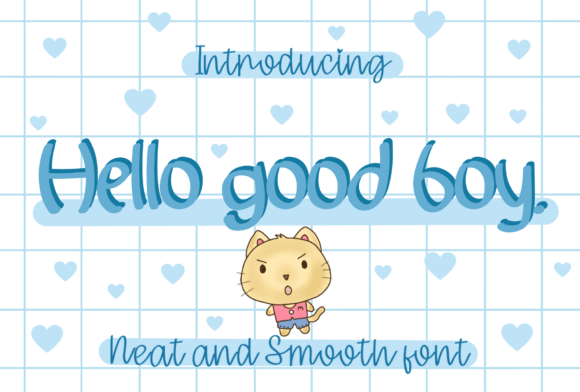 Hello Good Boy: A Festive Script Font for Web Designers