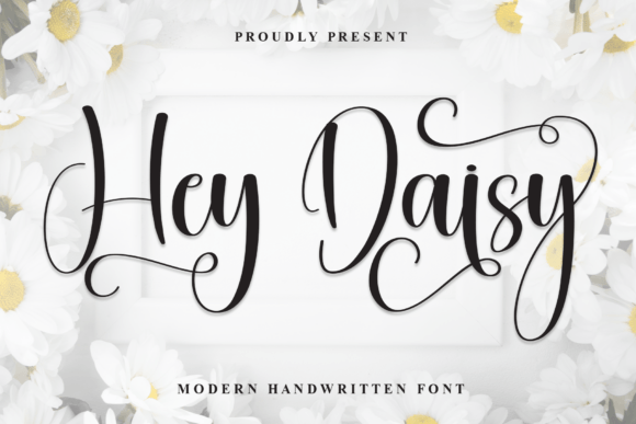 Hey Daisy: A Playful Handwritten Font for Creative Product Makers