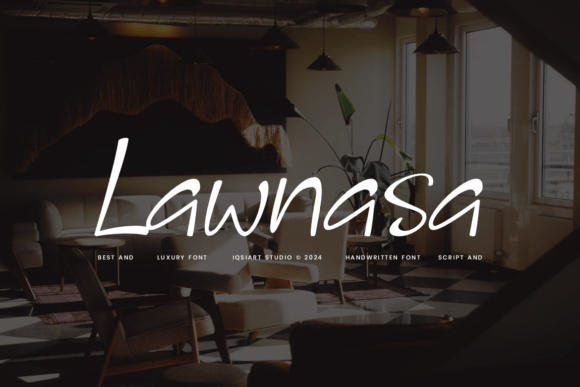 Lawnasa Font: A Perfect Handwritten Script for Digital Projects