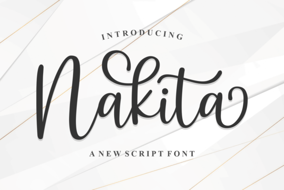 Nakita: A Script Font That Makes Campaigns Feel Personal