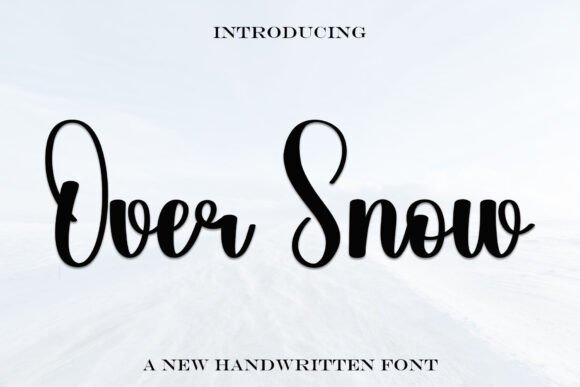 Over Snow: A Practical Font for Building a Beautiful Brand